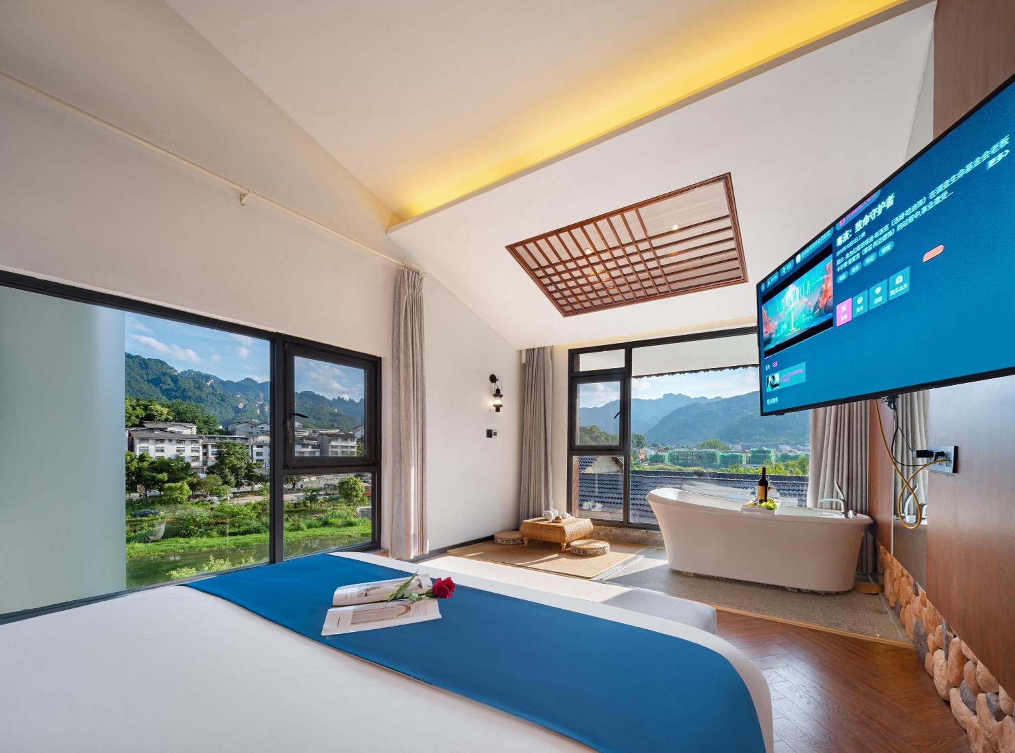 Erside Peak Lodge Zhangjiajie Wulingyuan National Park Εξωτερικό φωτογραφία